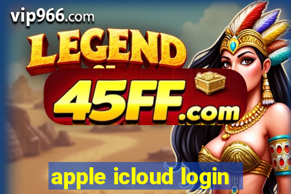 apple icloud login